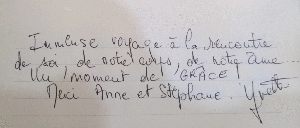 Témoignage d'une séance d'hypnose régressive quantique (ou hypnose spirituelle) avec Anne Boucher, hypnothérapeute en Loire-Atlantique (44, Nantes, Treillières).