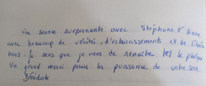 Quelles belles énergies partagées, ressenties. Merci énormément, belle continuation. ♥♥♥